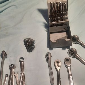 Vintage set of Craftsman tools